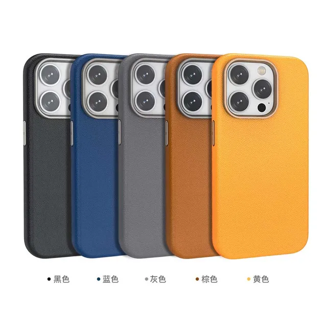 Full Leather Shockproof Case for iPhone