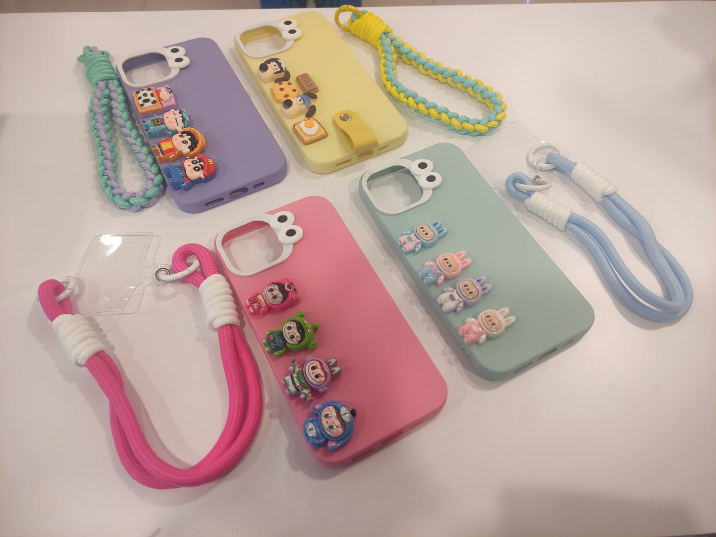 Colorful with Strap Casing Cartoon