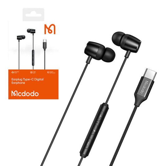 Mcdodo HP 1050 Earplug Type C Digital Earphone