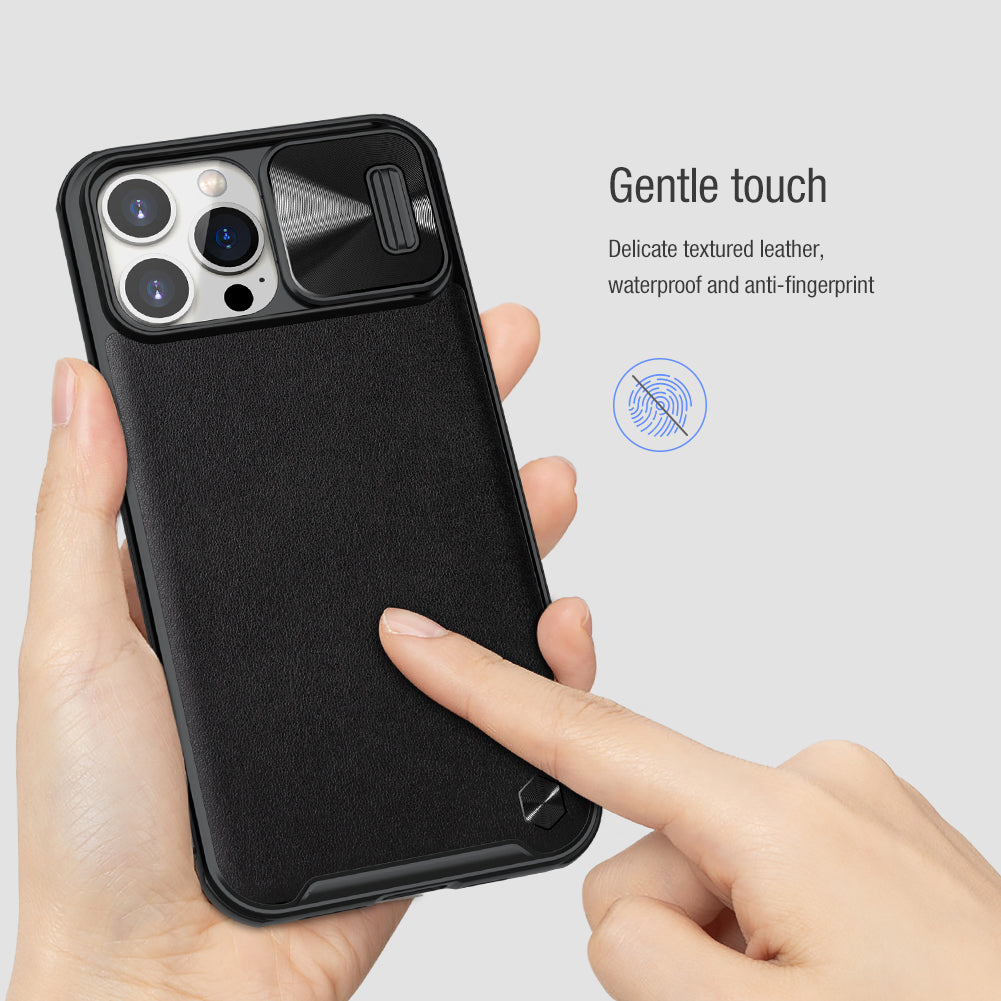 Nillkin CamShield Leather Case for iPhone