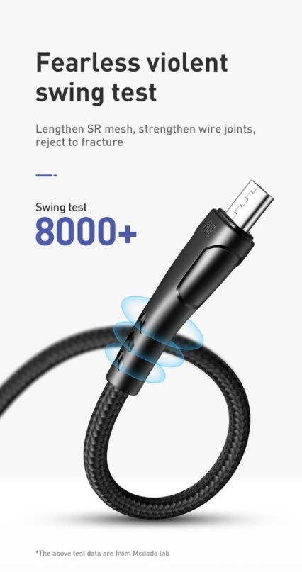 MCDODO CA-7451 Mamba Series Micro USB Data Cable 1.2m