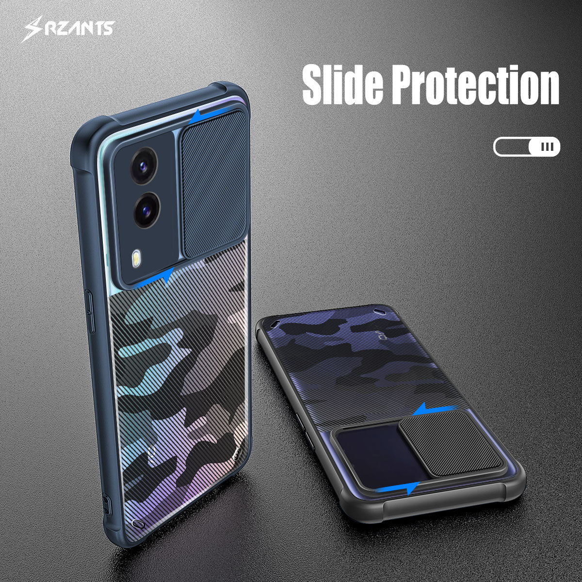 RZANTS Camouflage Lens Case for Vivo