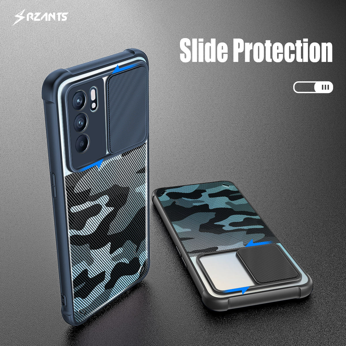 RZANTS Camouflage Lens Case for OPPO/REALME