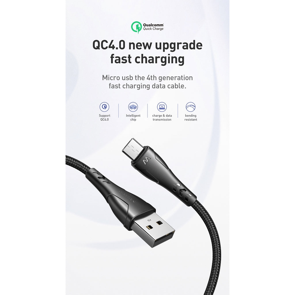 MCDODO CA-7451 Mamba Series Micro USB Data Cable 1.2m