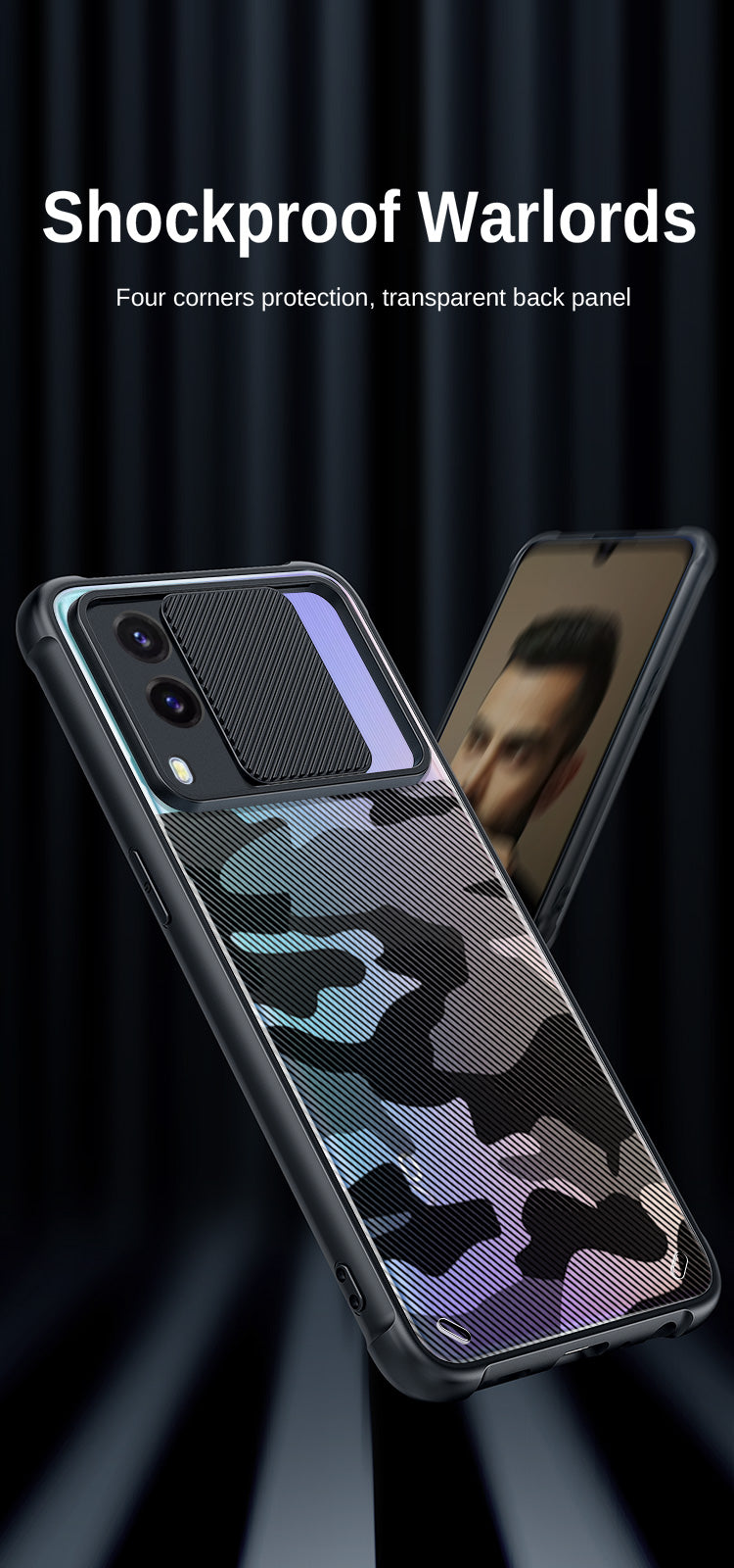 RZANTS Camouflage Lens Case for Vivo