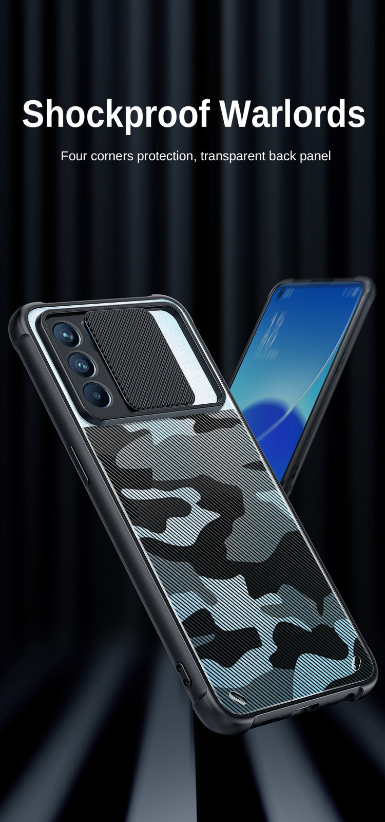 RZANTS Camouflage Lens Case for OPPO/REALME