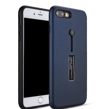 IPhone Case Fashion TPU + PC 2 in 1 Kickstand Phone Case with Hidden Ring For IPhone