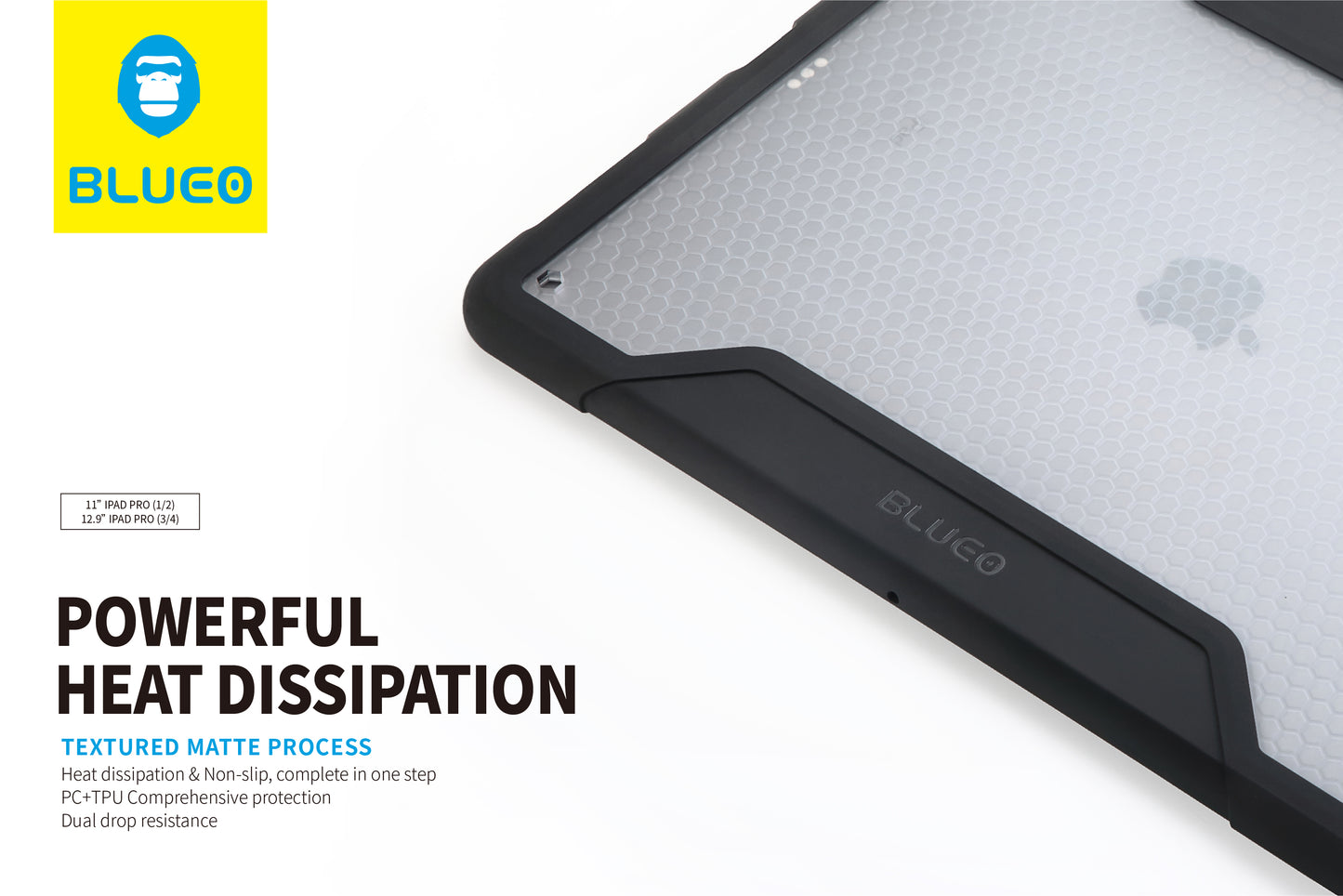 BLUEO IPAD 2020 Drop Resistance Case