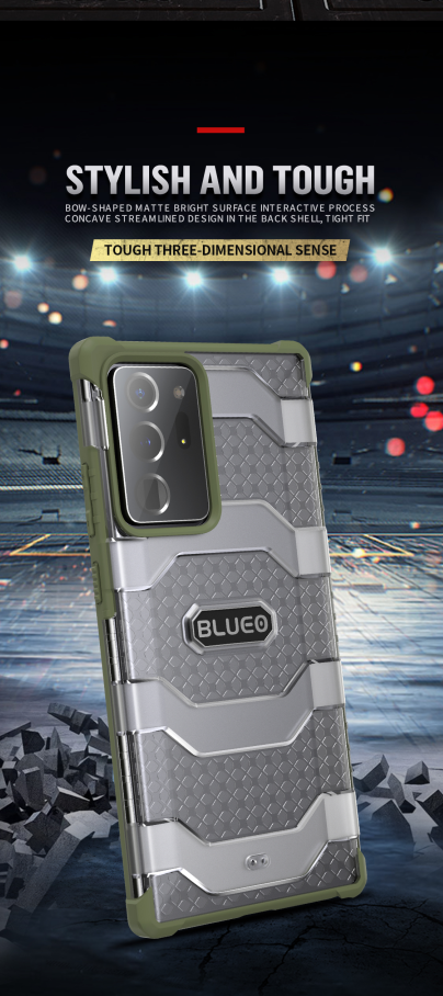 BLUEO Military Grade Drop Resistance Phone Case for Samsung