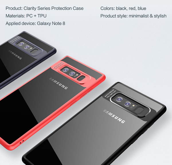 Ultra-thin Auto Focus Clear Case For Samsung