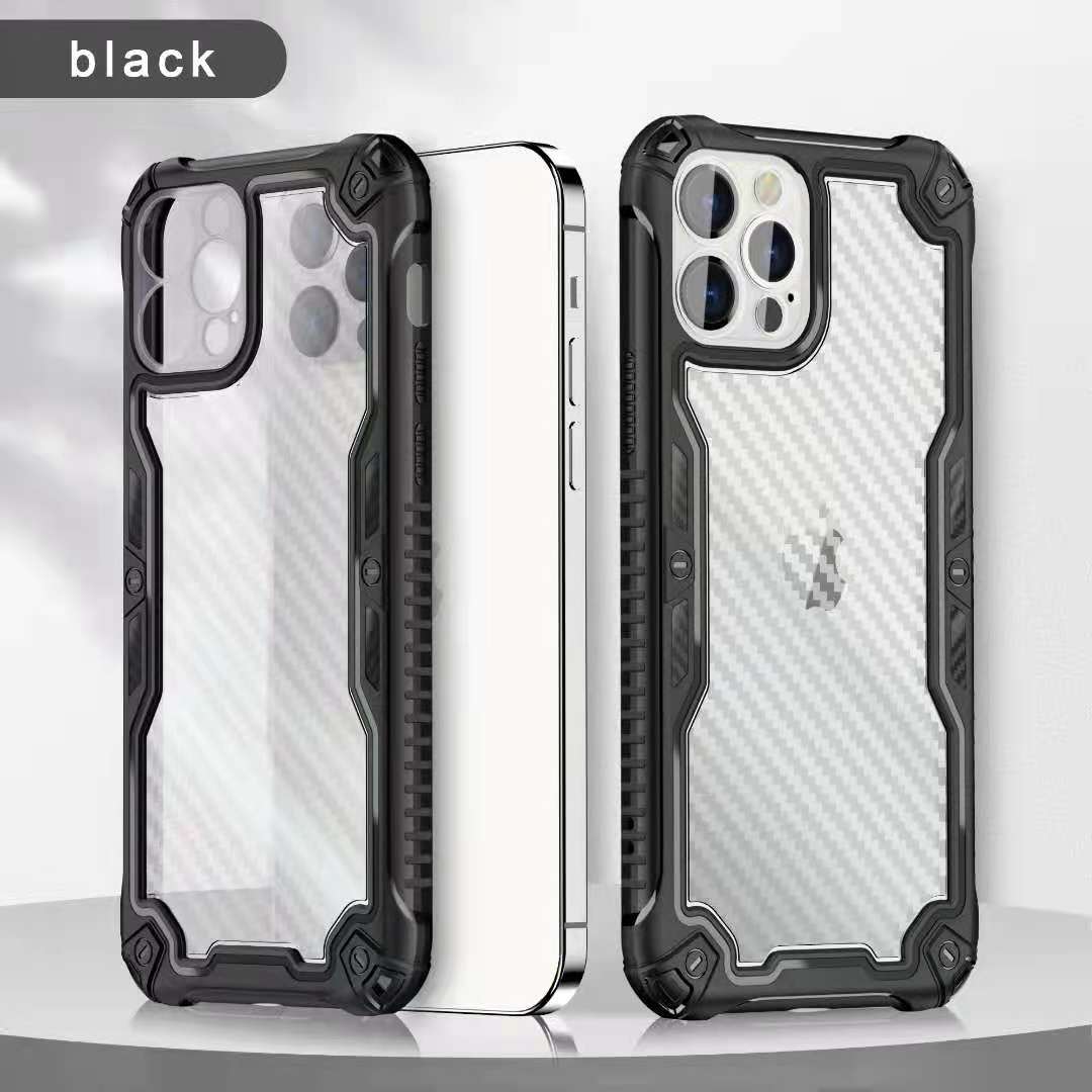 Carbon Fiber Armor Case for Iphone