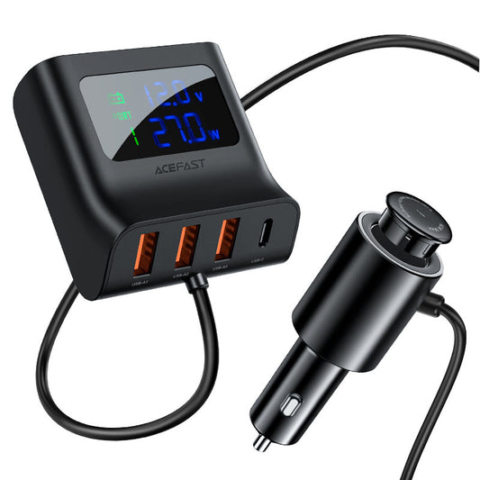 ACEFAST B8 Digital Display Car Hub Charger