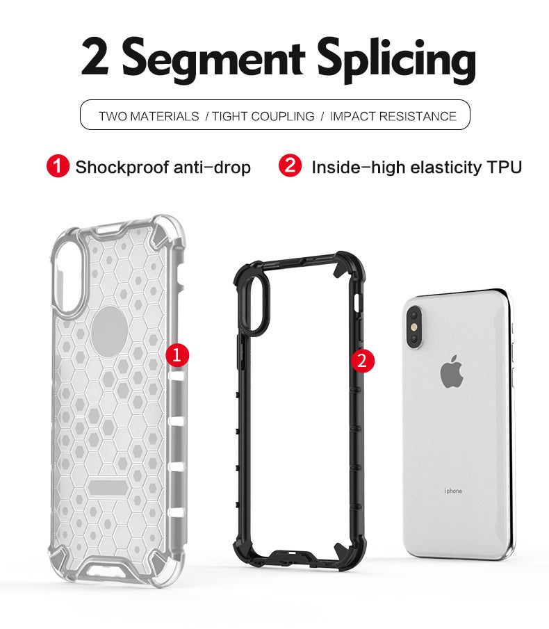 Honeycomb Hybrid Case For Oppo