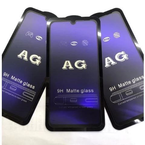 Full Cover Anti-Blue Ray Matte with Black Border Tempered Glass for VIVO